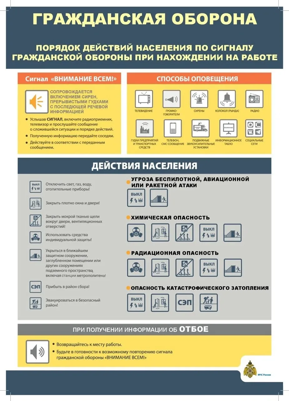 📌 Гражданская оборона – дело всех и каждого!