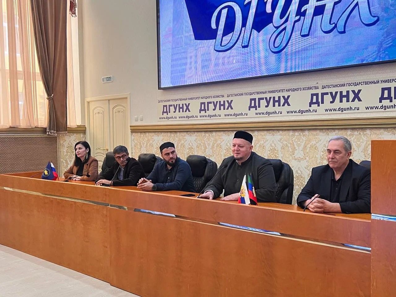 💥Встреча студентов ДГУНХ с Муфтием Республики Мордовия Фагимом Шафиевым