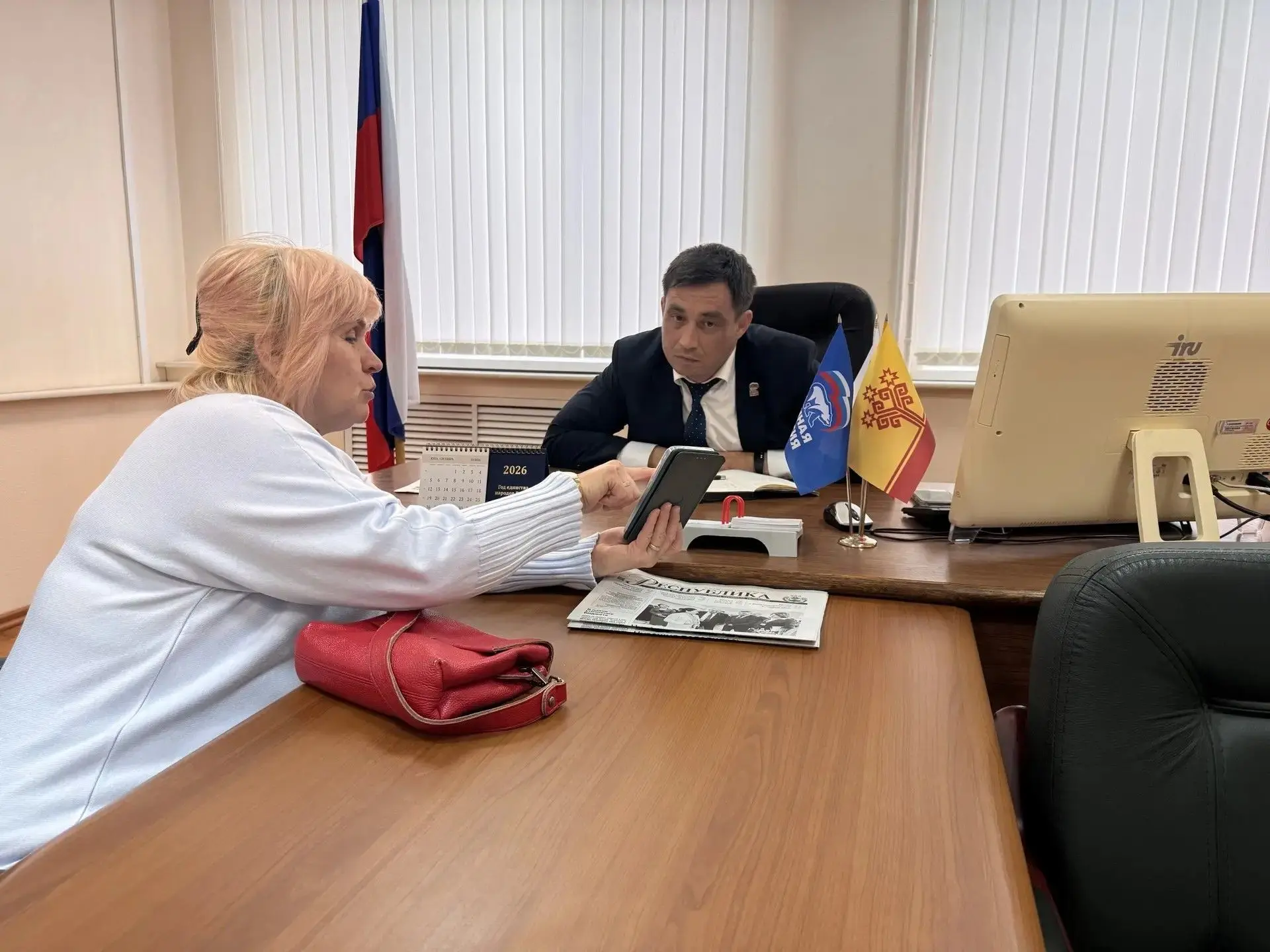 Дмитрий Кудряшов провел прием граждан