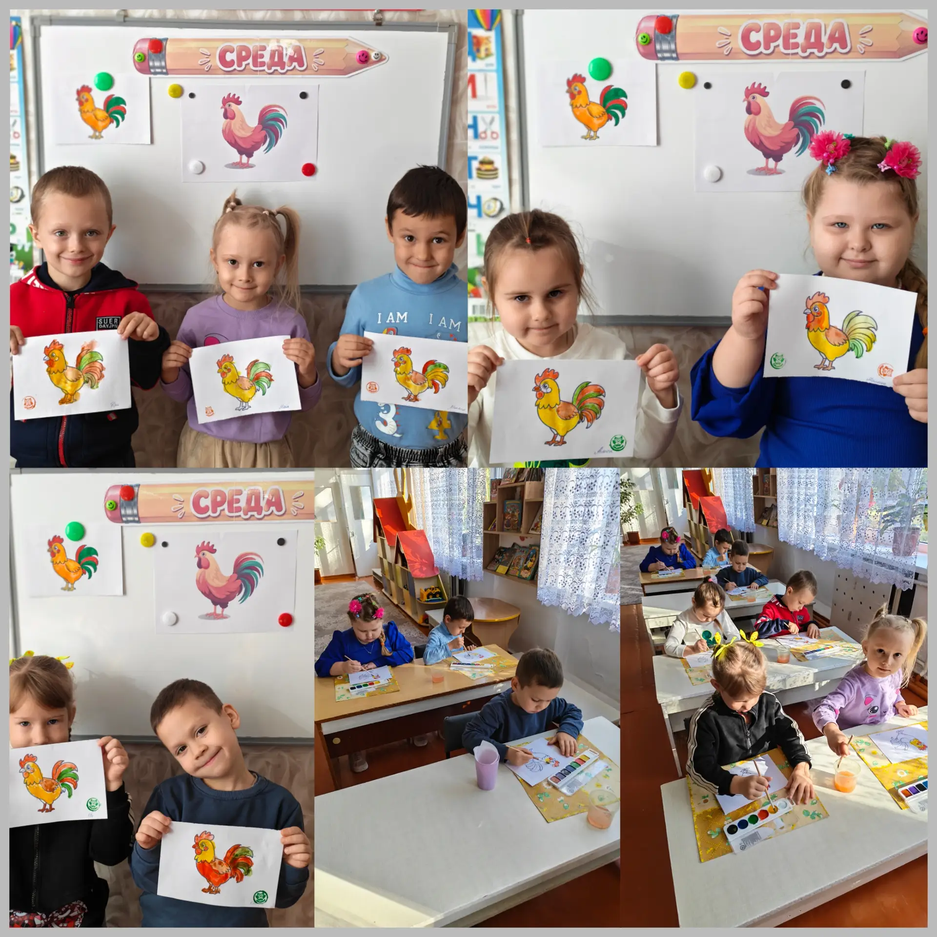 Творческие успехи нашей средней группы! 🎨