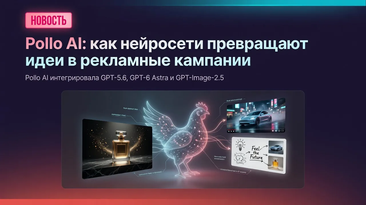 Pollo AI: как нейросети превращают идеи в рекламные кампании
