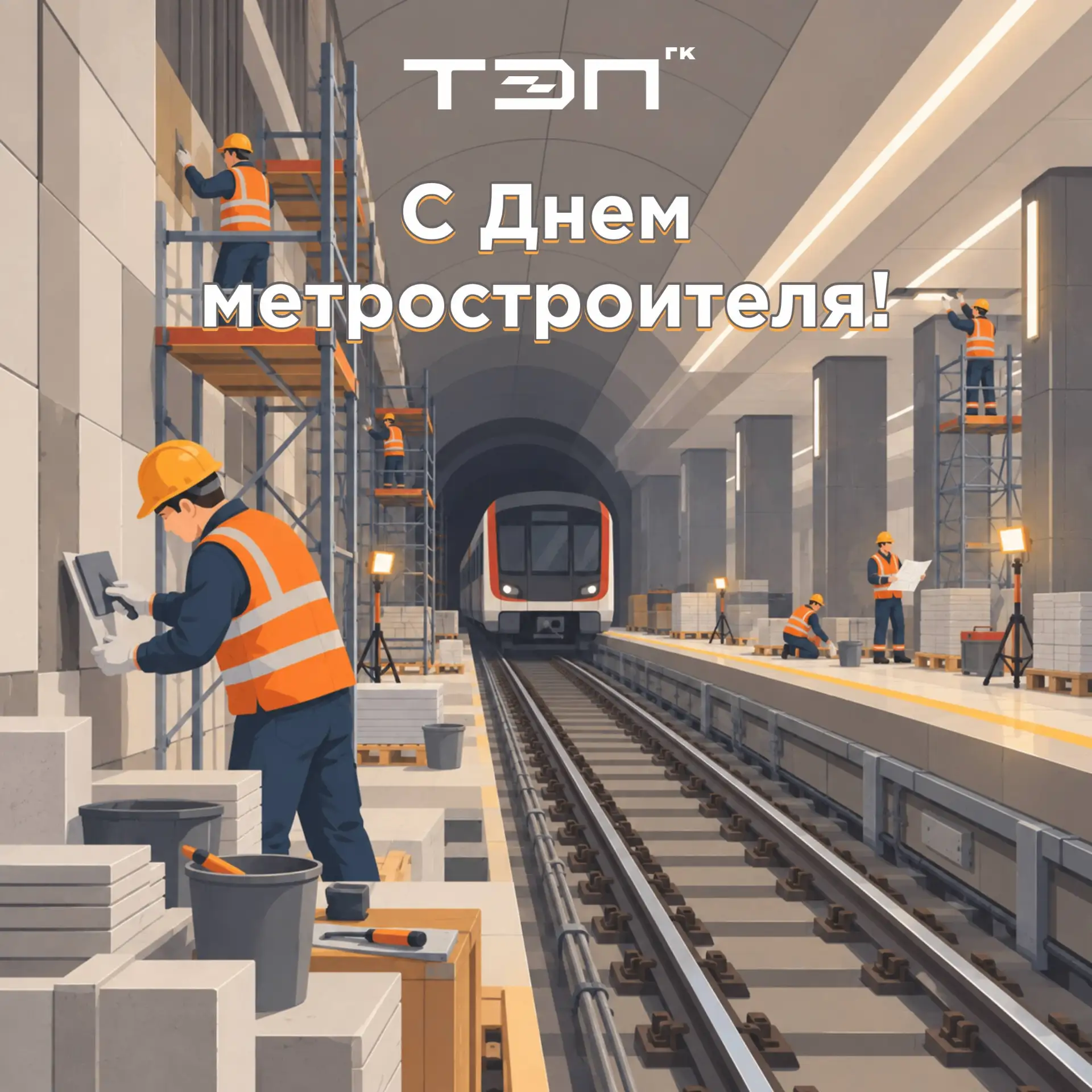 С Днём метростроителя!🚇