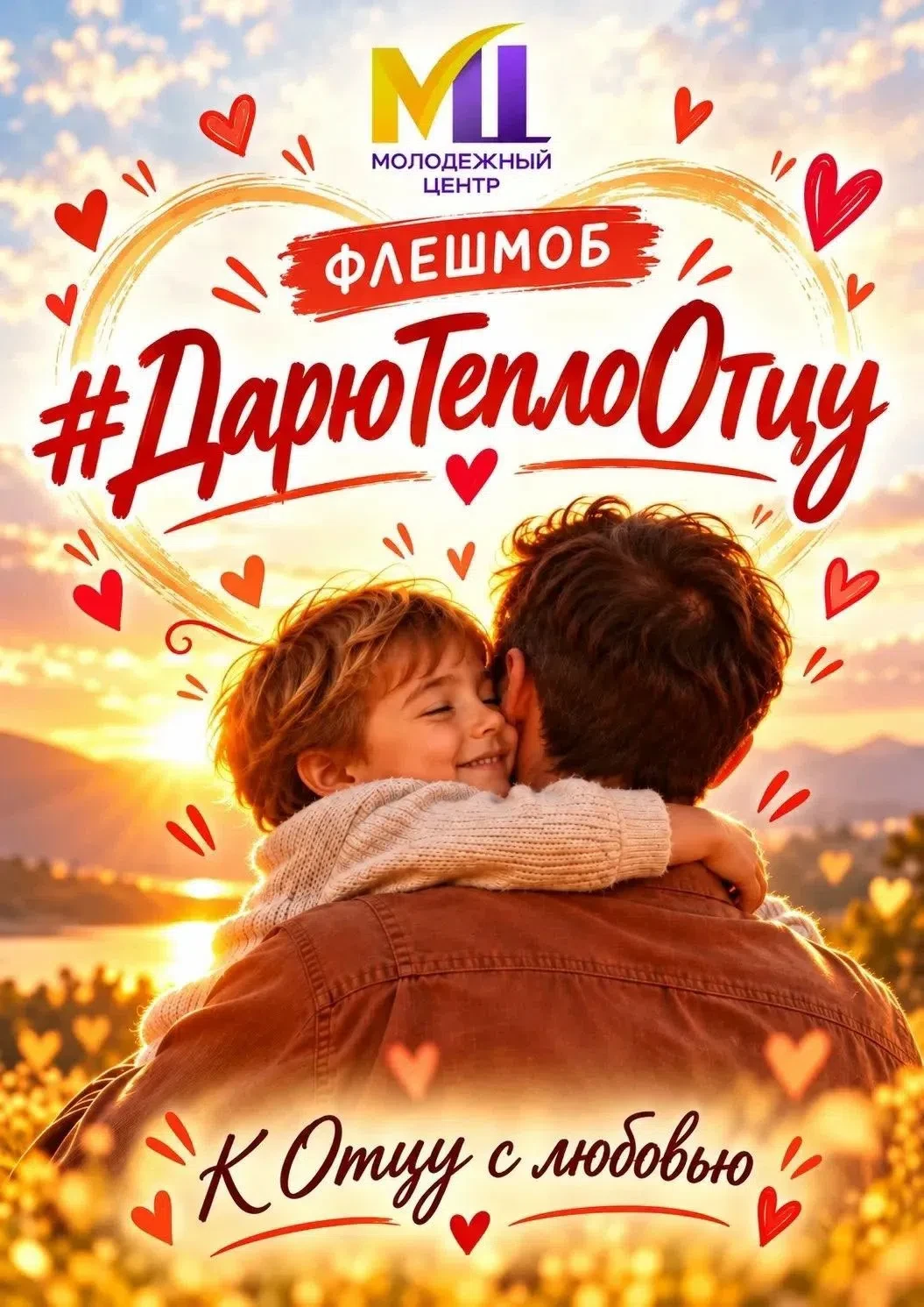Онлайн-флешмоб #ДарюТеплоОтцу ❤