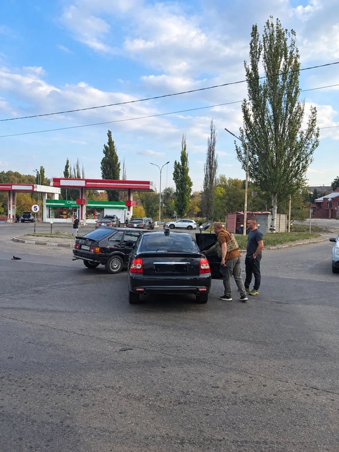 ДТП возле Макеевского моря