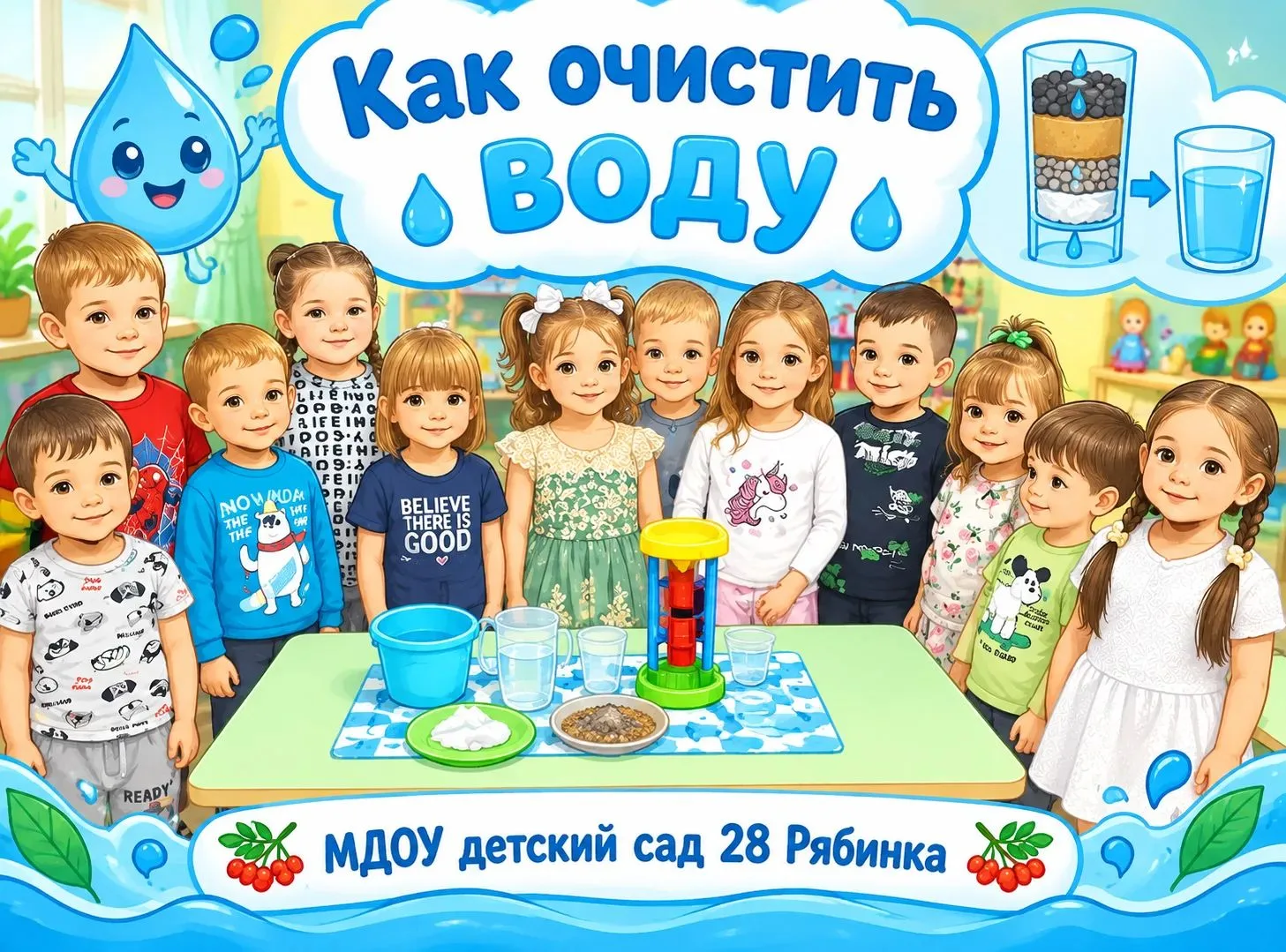 💧Познавательно-исследовательская деятельность в старшей группе "Солнышко" на тему "Как...