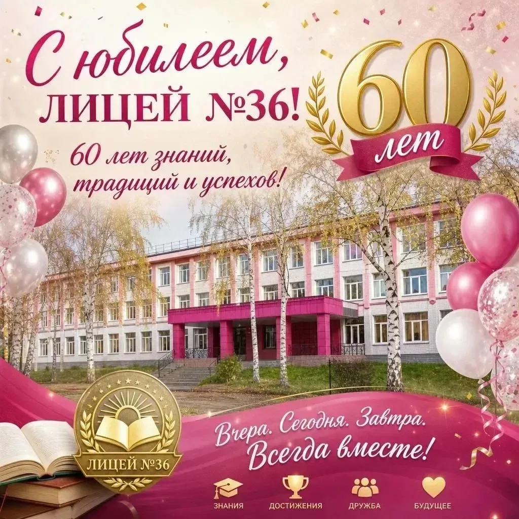 60 лет знаний, традиций и успехов! 💥