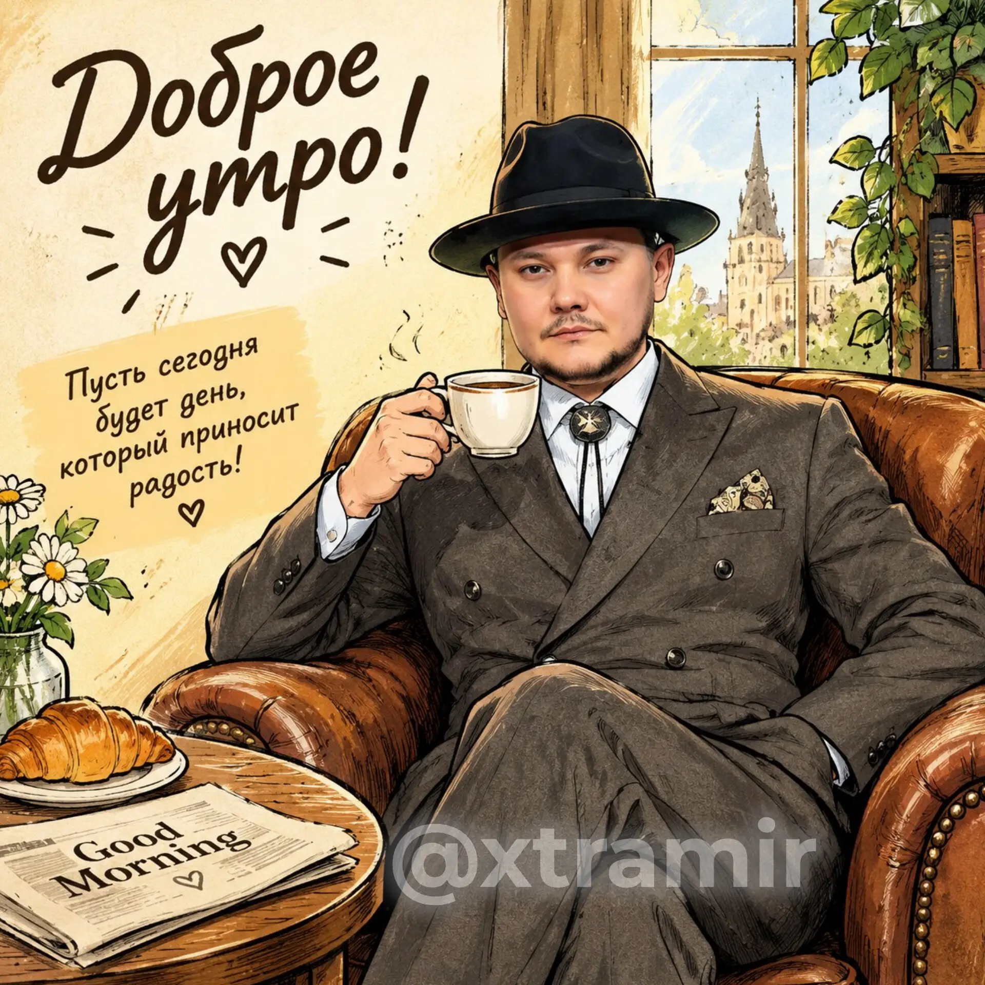 🍂️Всем доброе утро, хорошего дня и отличного настроения! ☕🍫🧡