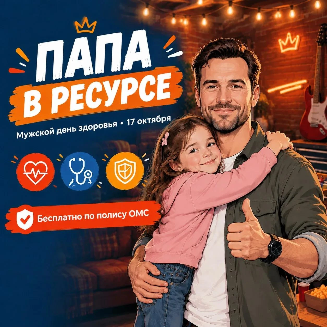 Папа в ресурсе! 💪