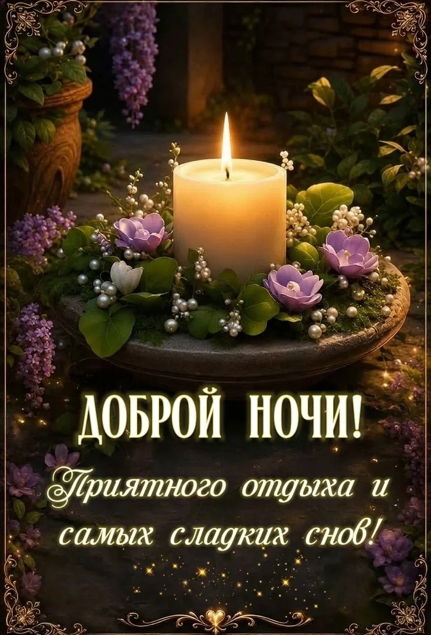 Нежных и сладких снов вам 🍂