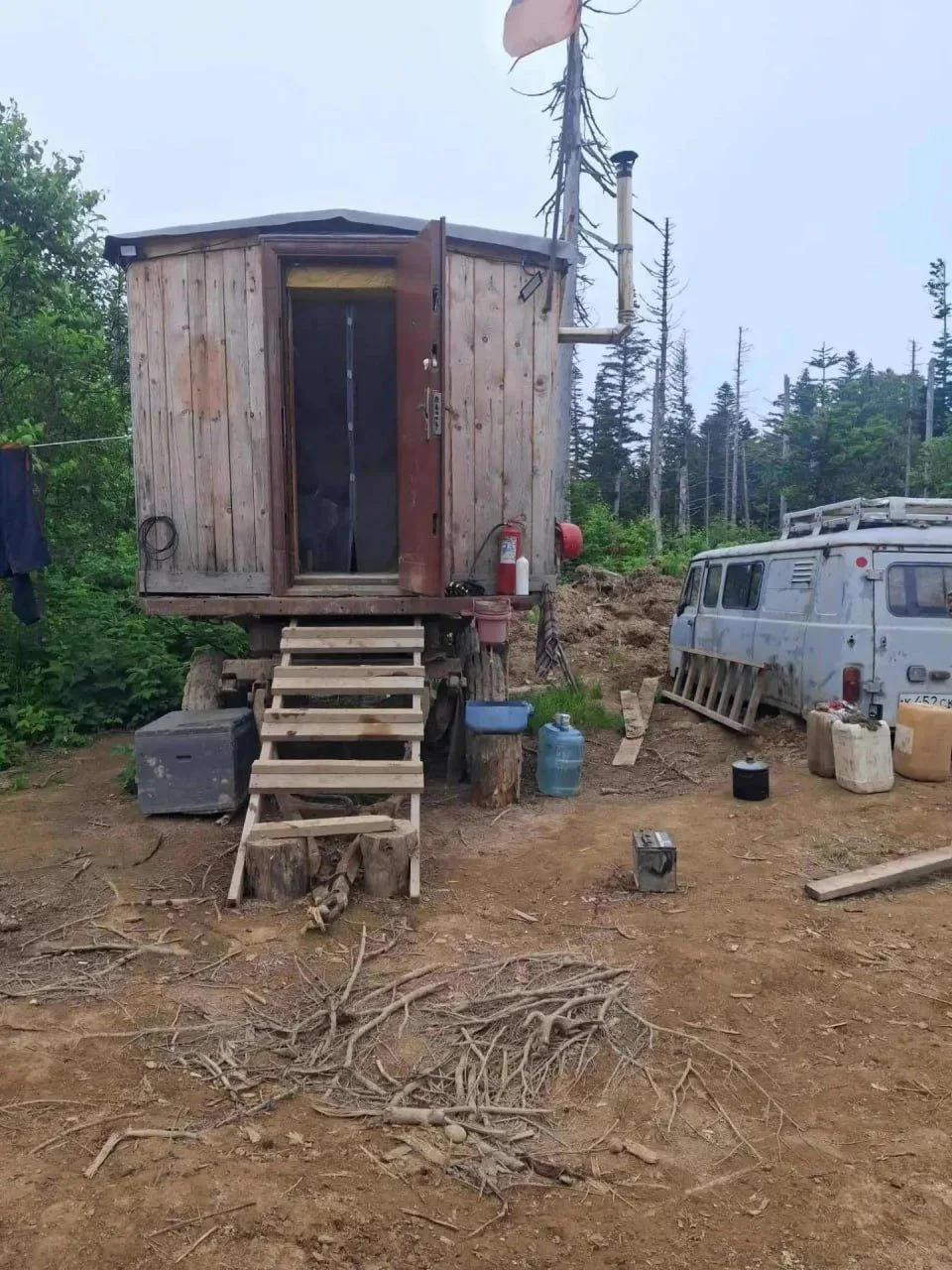 На Сахалине с помощью БПЛА засекли крупного "черного" лесоруба