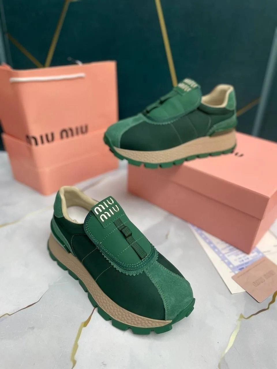 MiuMiu кроссовки