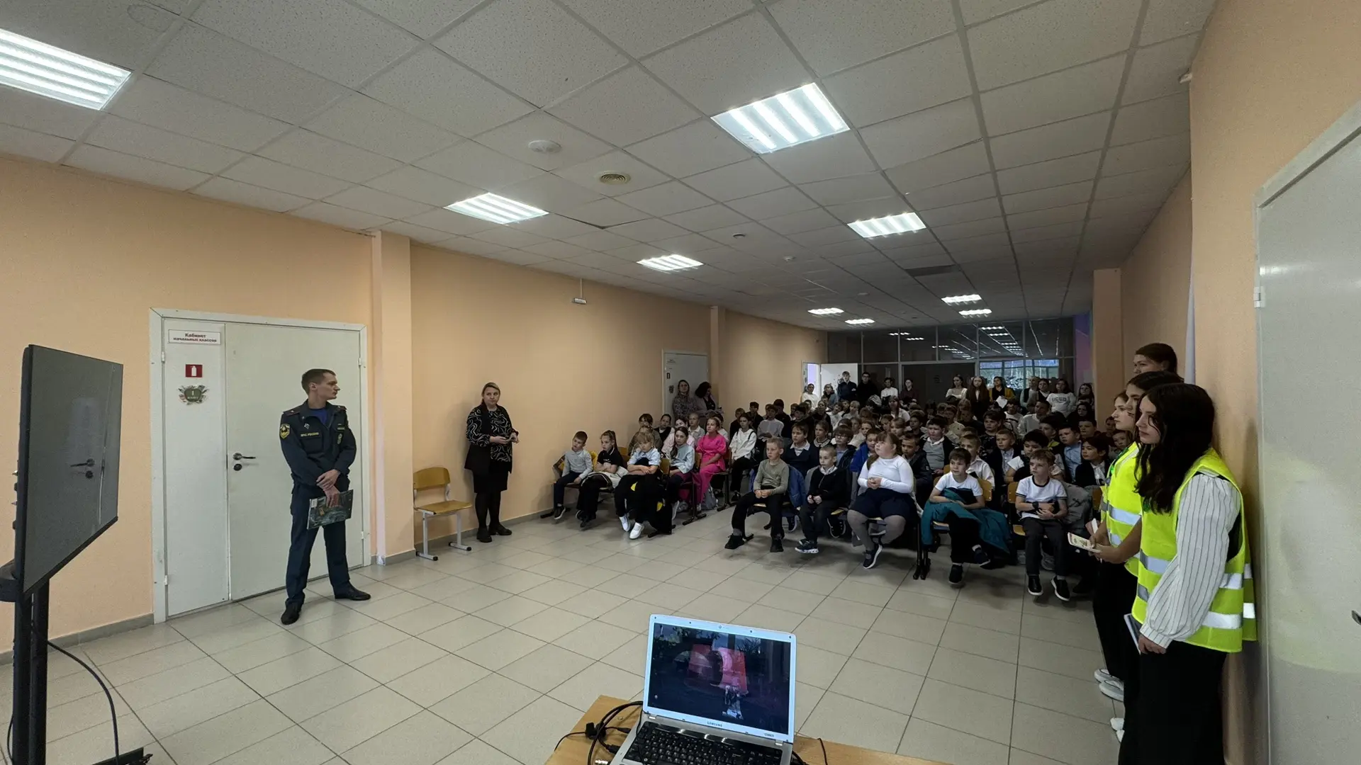 Открытый урок по гражданской обороне👮