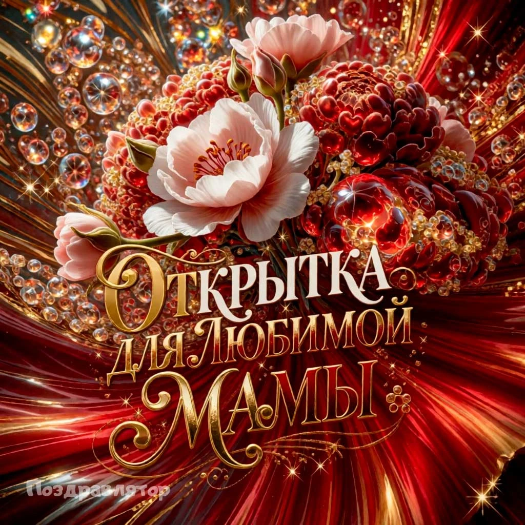 Мама, спасибо тебе за всё. За тепло, за заботу, за то, что ты всегда рядом. Ты — самое ...