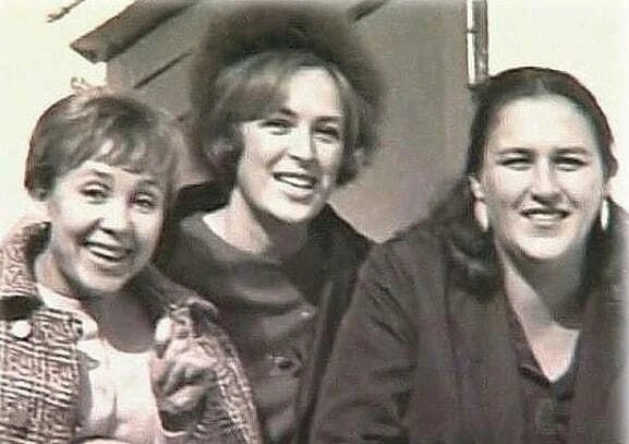 Надежда Румянцева, Клара Лучко и Нонна Мордюкова. 1960-е.