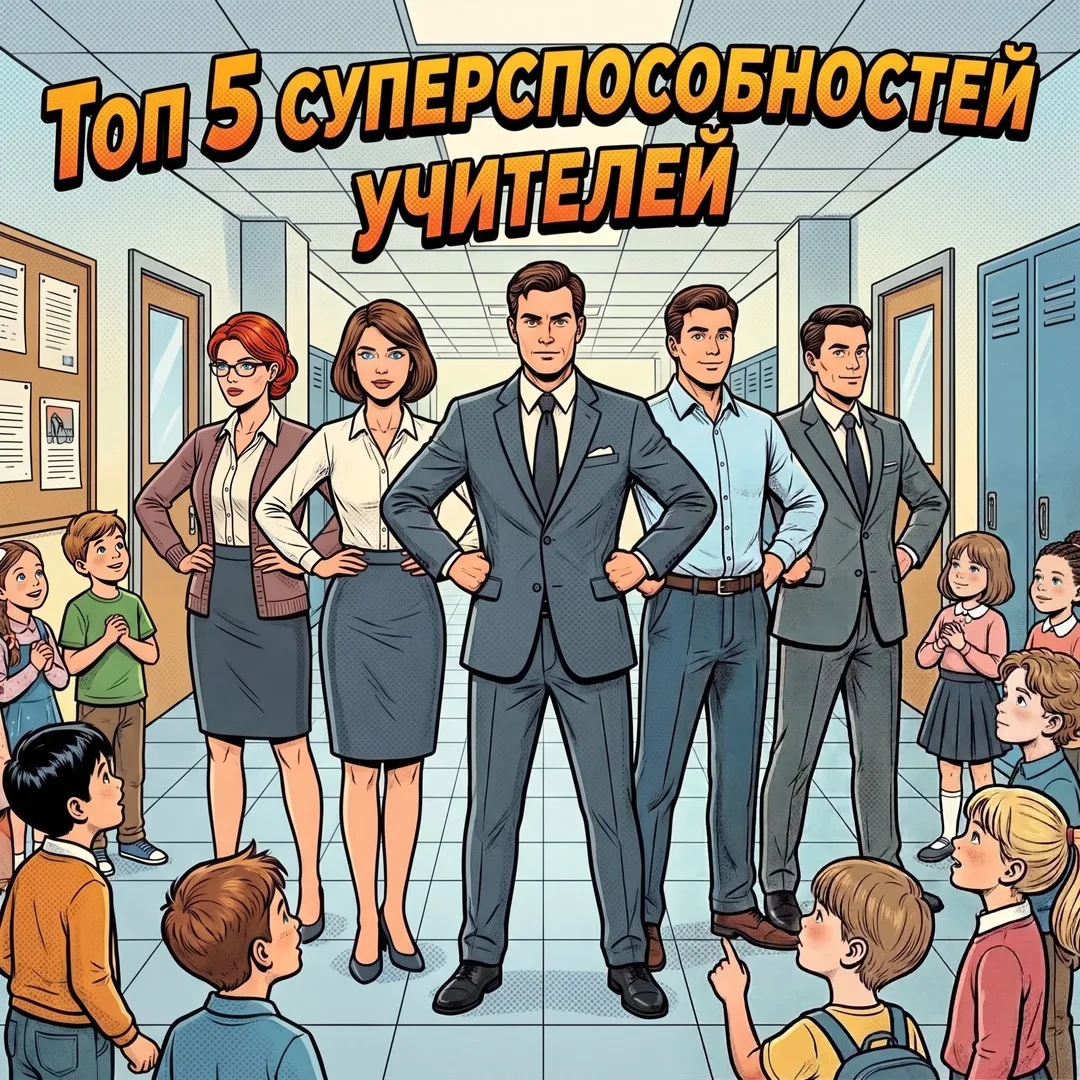 У учителей совершенно точно есть суперсилы, о которых все знают, но не понимают, как он...