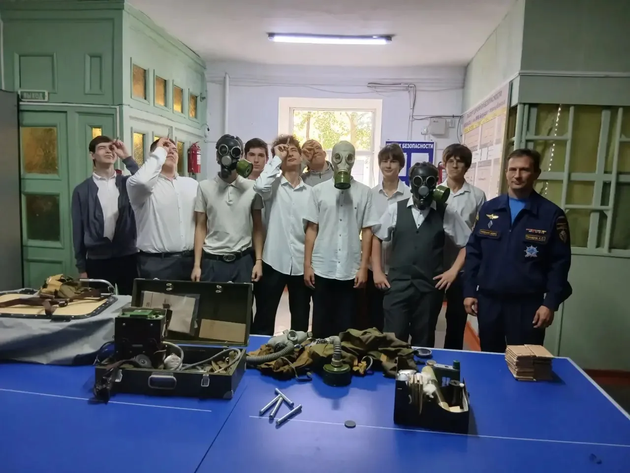 09.10.2026 года для учащихся 9-10 классов состоялся Открытый урок культуры безопасности...