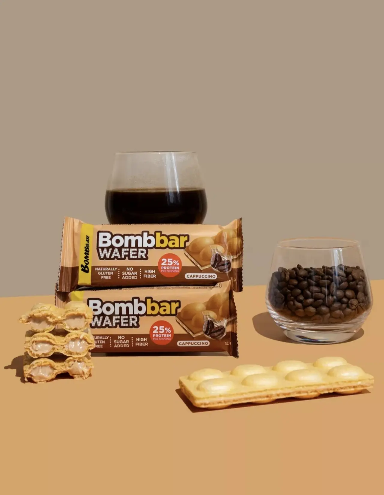 🧇 Экспертный разбор продукта: Протеиновые вафли Bombbar Wafer «Cappuccino» (Капучино)