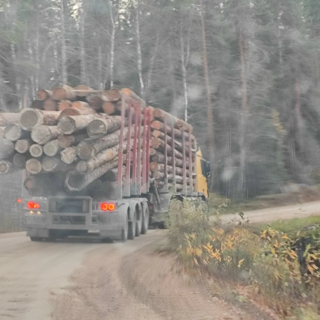 Дорога от Найстенъярви до Суоярви 😳
