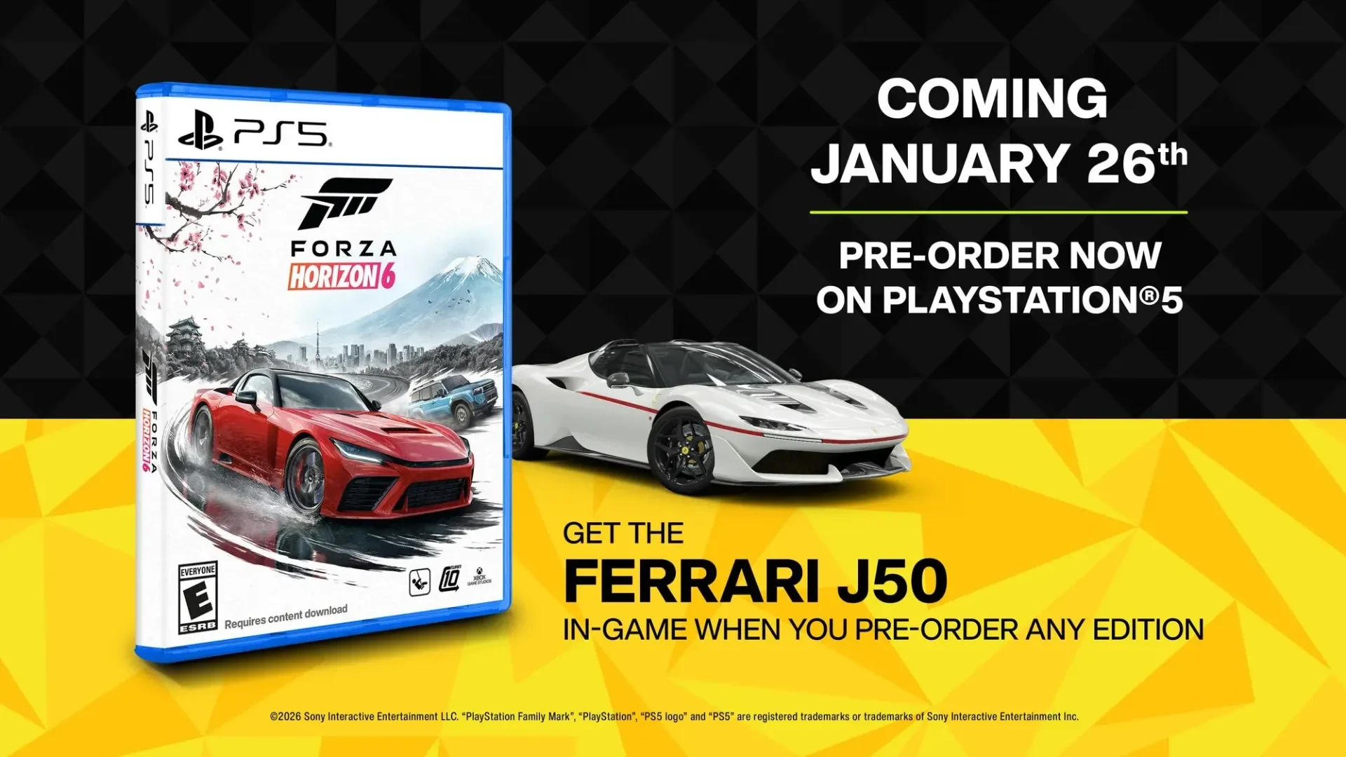 Forza Horizon 6 выйдет на дисках для PS5 – но часть игры придётся докачивать