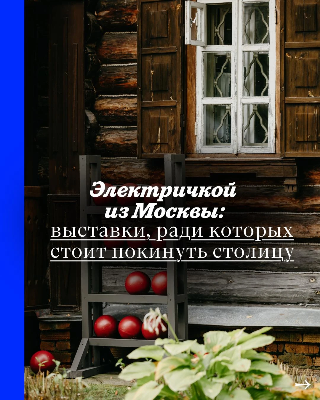 Съездить на выставку, по пути любуясь осенней природой — отличная идея для октябрьского...