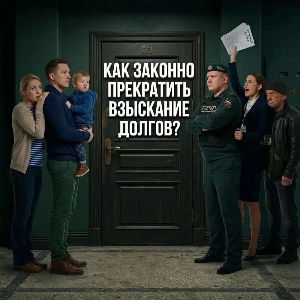 Как законно прекратить взыскание долгов?