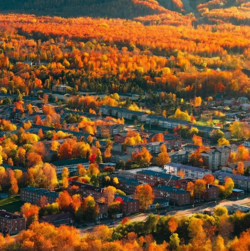 Байкальск. Осень