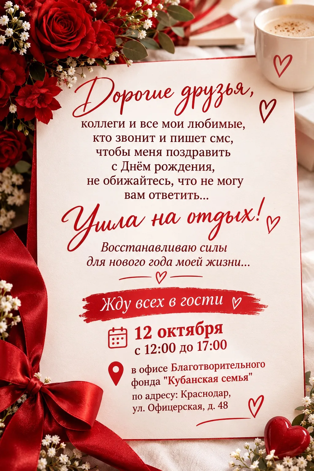 Уважаемые коллеги и друзья!