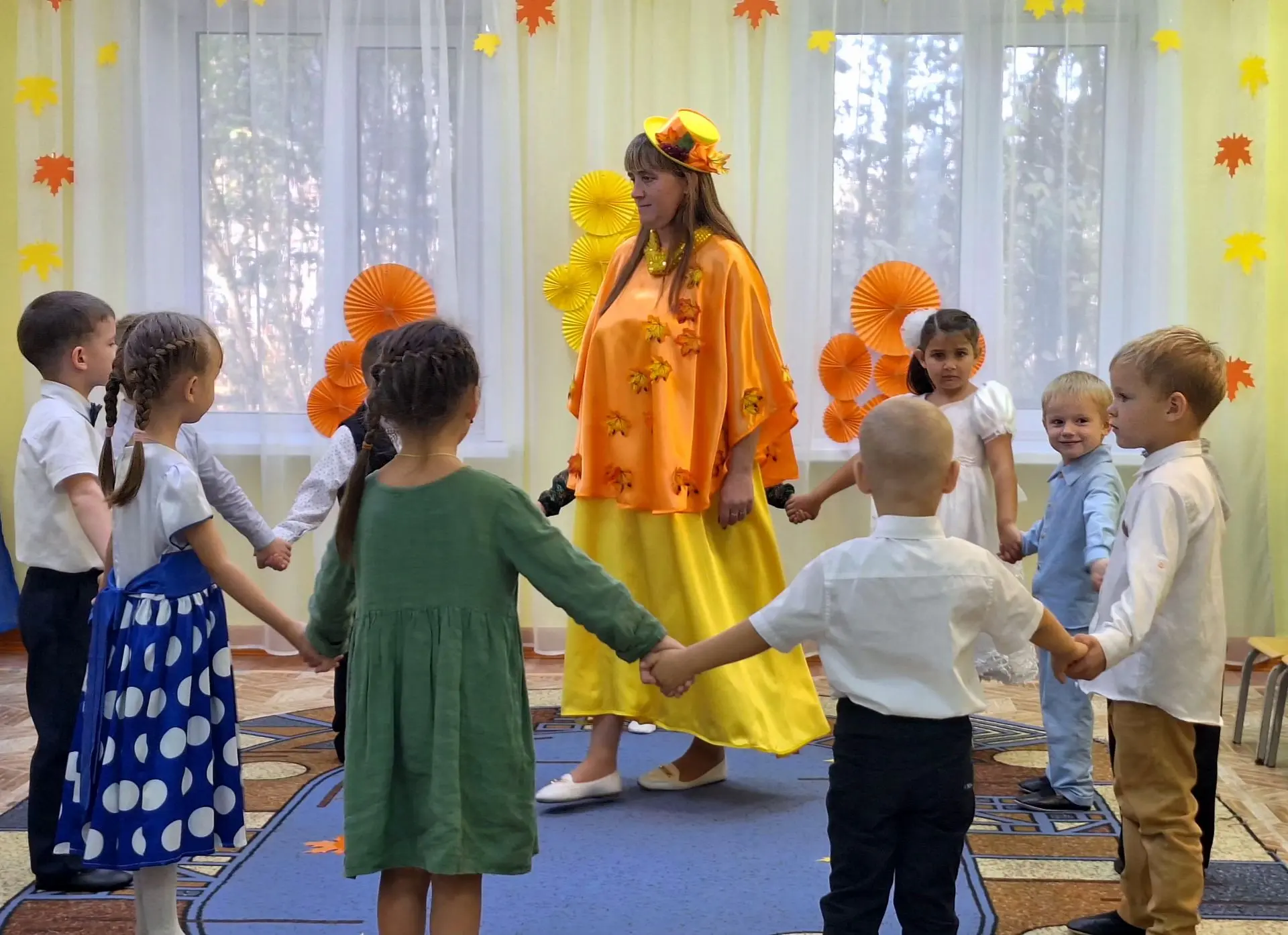 🍁 Осенний бал в группе «Колокольчики»! 🍁