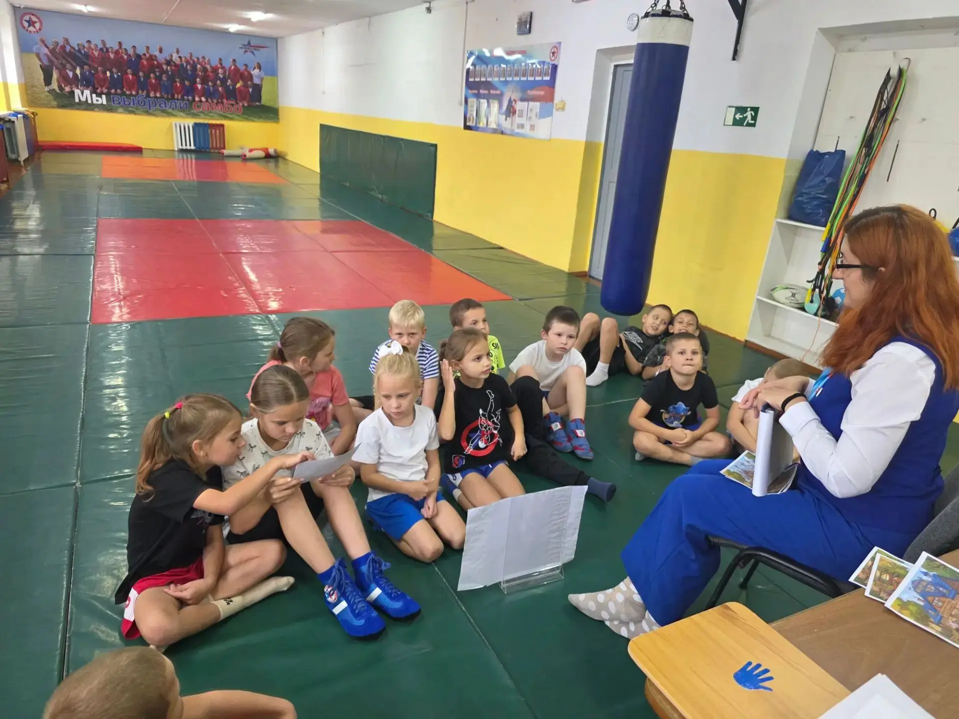 🥋 Спорт + будущее: как наши самбисты выбирали профессии! 🚀