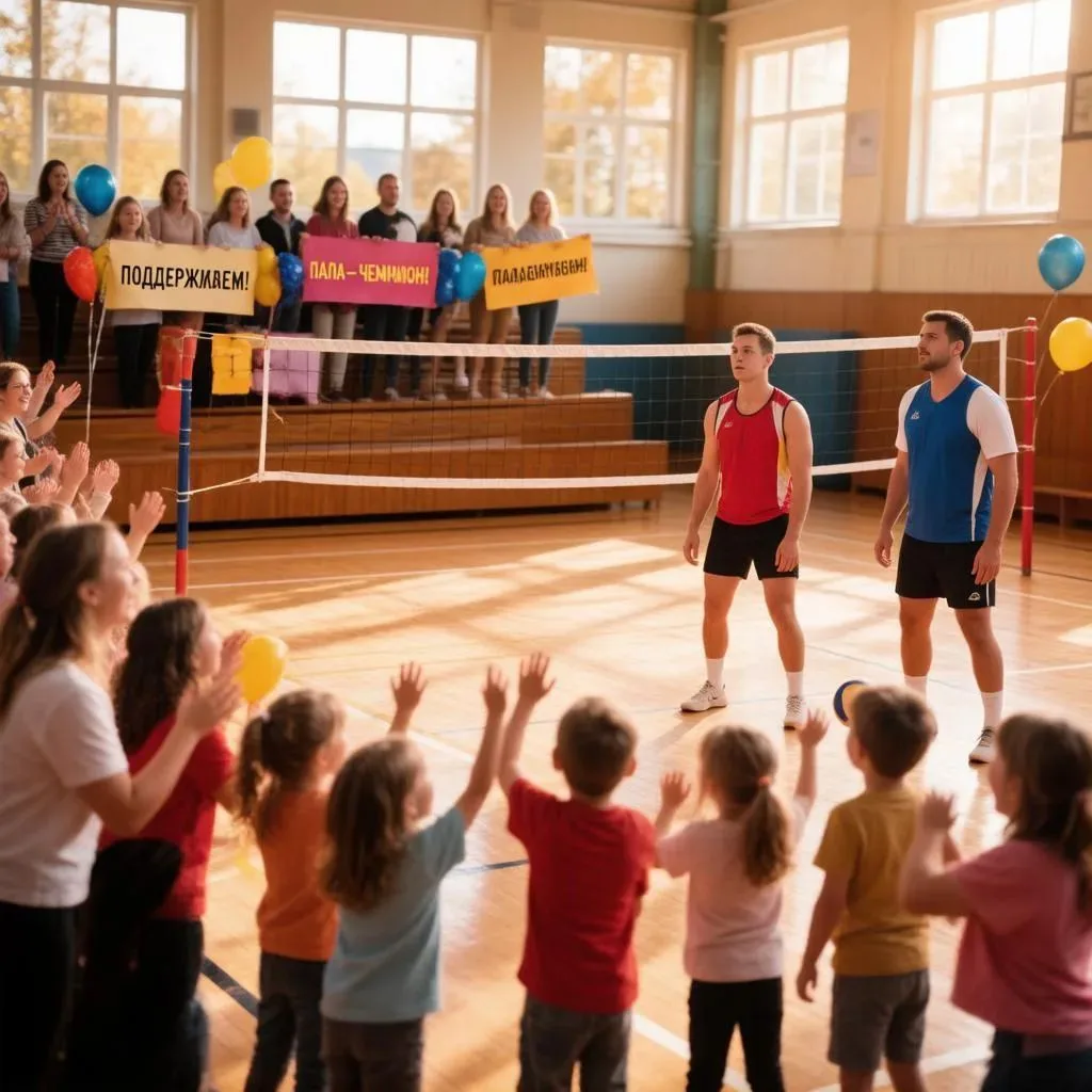 🏐 ПАПА, МЯЧ, ПОБЕДА! 🏐