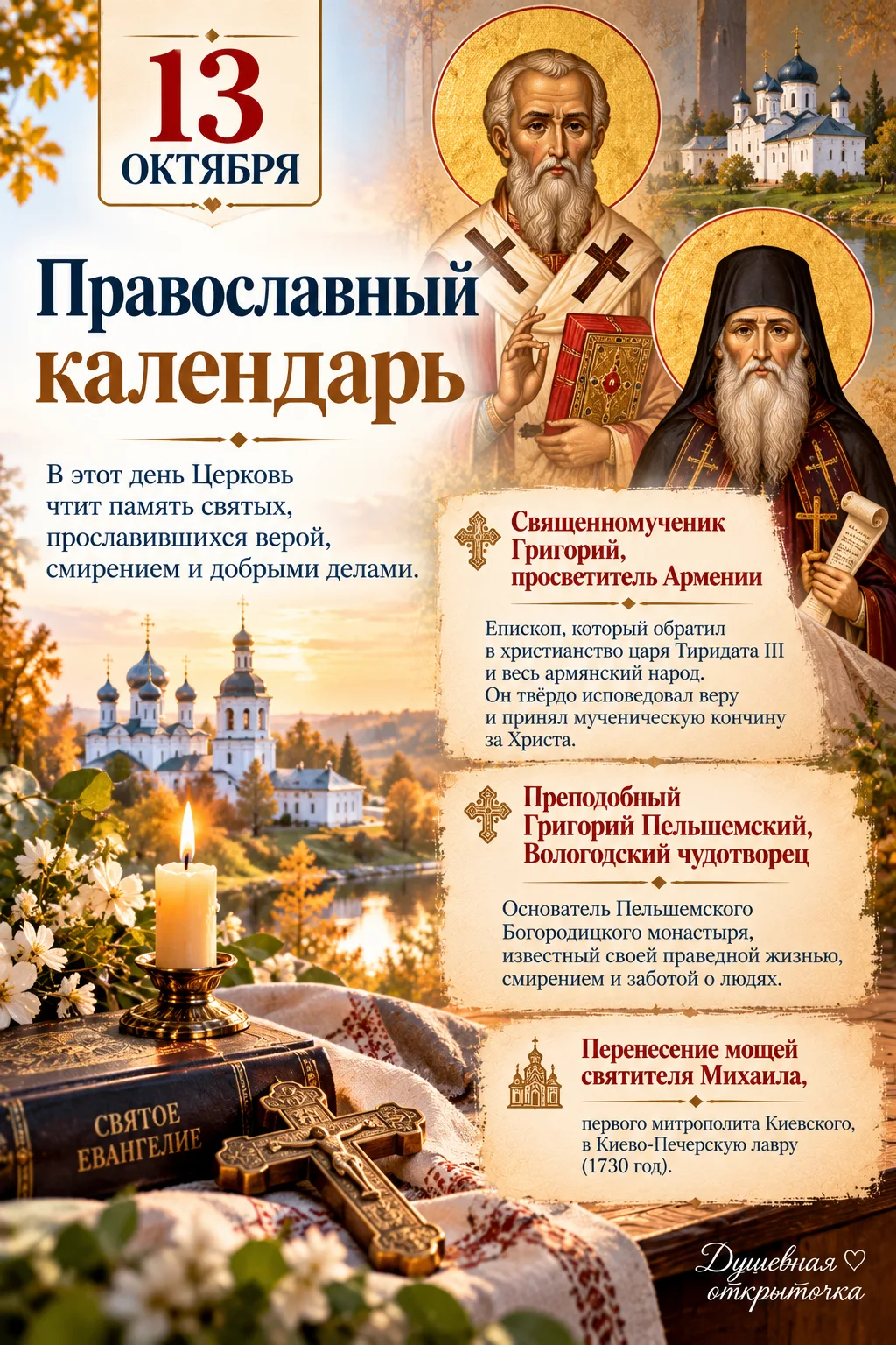 Святой Григорий сыграл важную роль в распространении христианства в Армении. Его жизнь ...