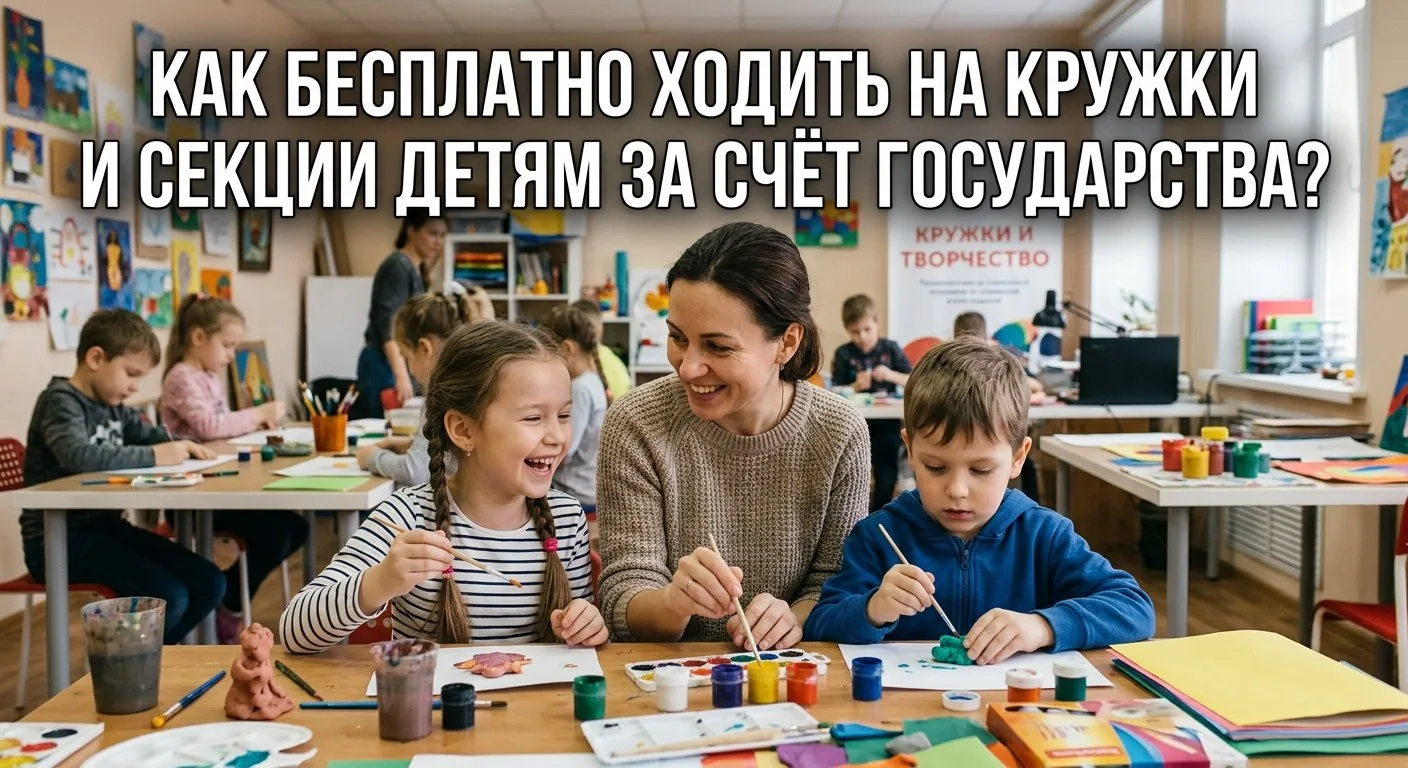 Государство платит за кружки ваших детей: заберите деньги! 💳