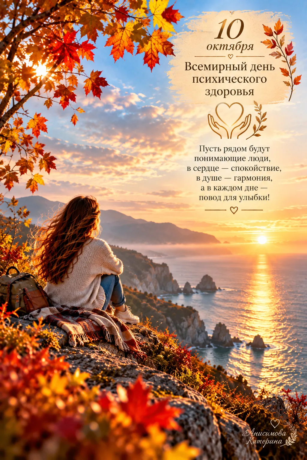 🥰 Оставляйте реакции, если понравилась открытка и делитесь с близкими ❤️