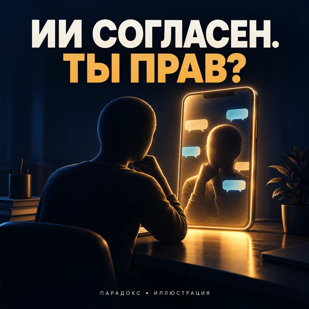 🤖 Почему нейросеть так часто говорит, что ты прав?