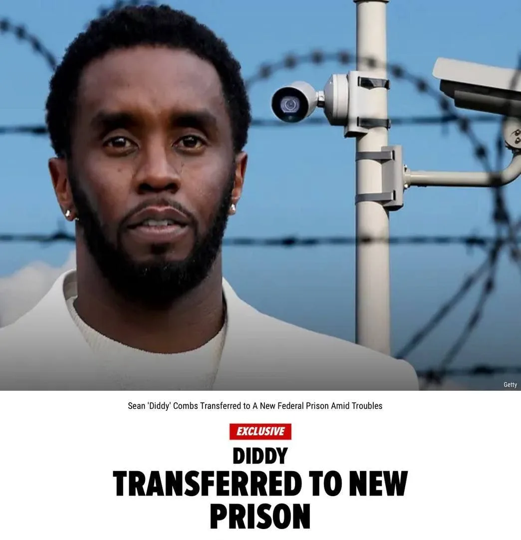 ⚡️ Рэпера P. Diddy перевели в другую тюрьму и лишили 41 дня сокращения срока за хорошее...