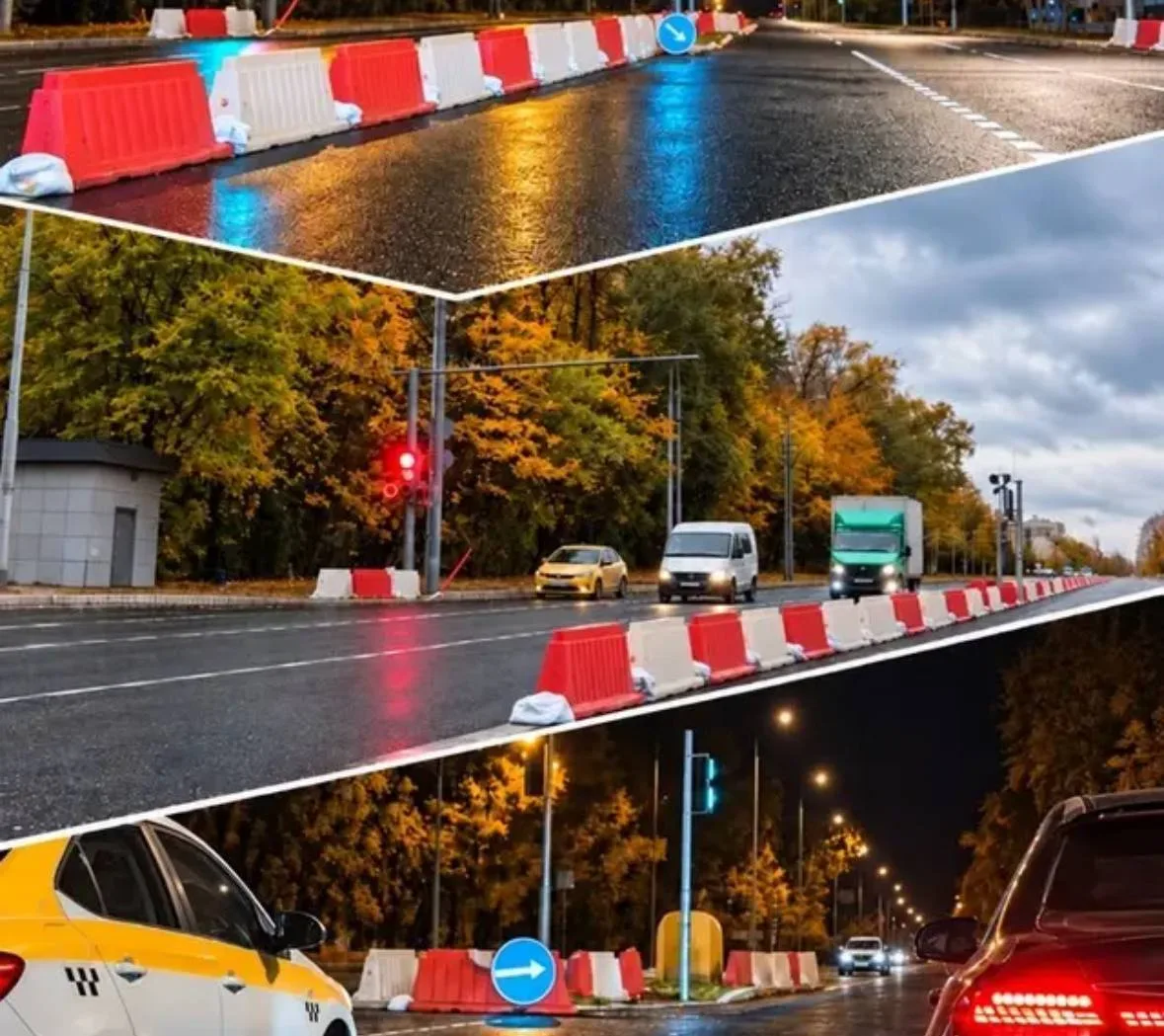 🚗 В Зеленограде перекрыли новые повороты на Панфиловском проспекте