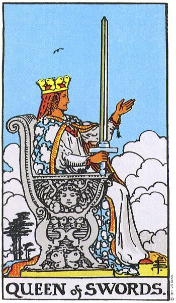 🌙 Вечерняя карта — Королева Мечей. Сегодня, возможно, вы столкнулись с необходимостью ...