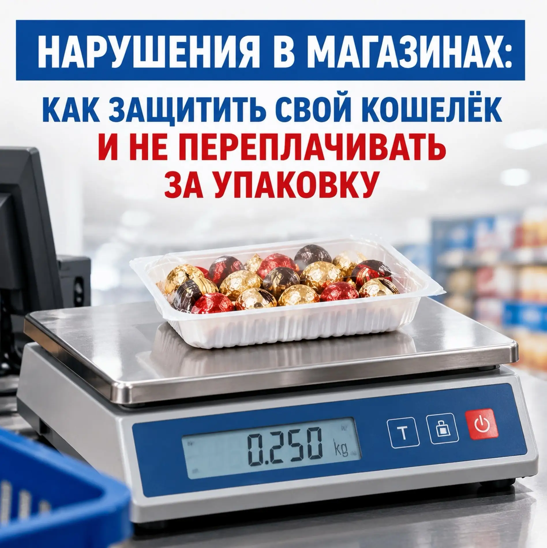 ⚖️ Нарушения в магазинах: как защитить свой кошелёк и не переплачивать за упаковку