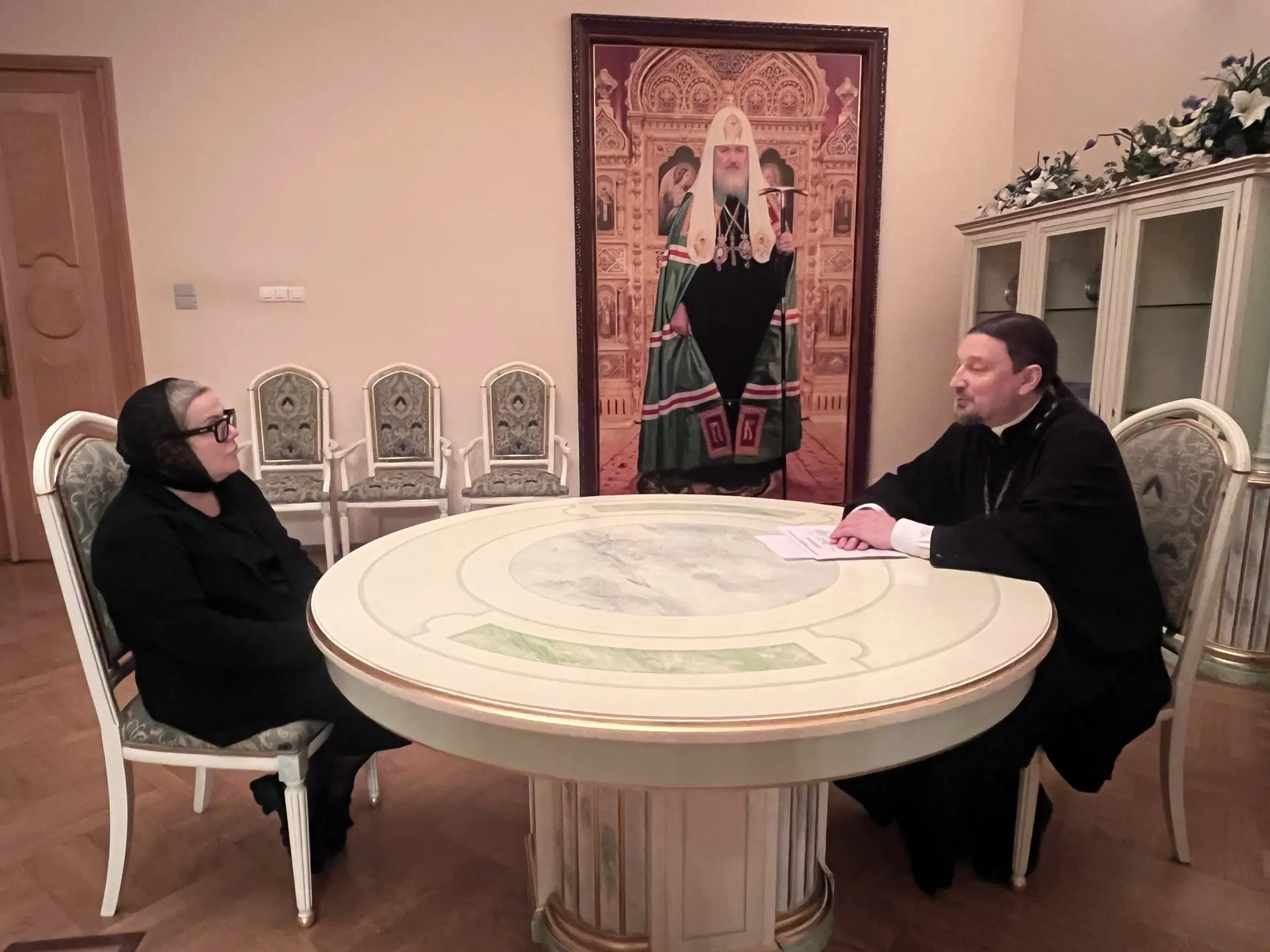 Состоялась встреча руководителя Секретариата ВРНС иерея Василия Лосева с новоизбранным ...
