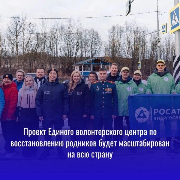 Волонтеры, «Росатом» и Родион Газманов благоустроили родник «Архейский», завершив проек...
