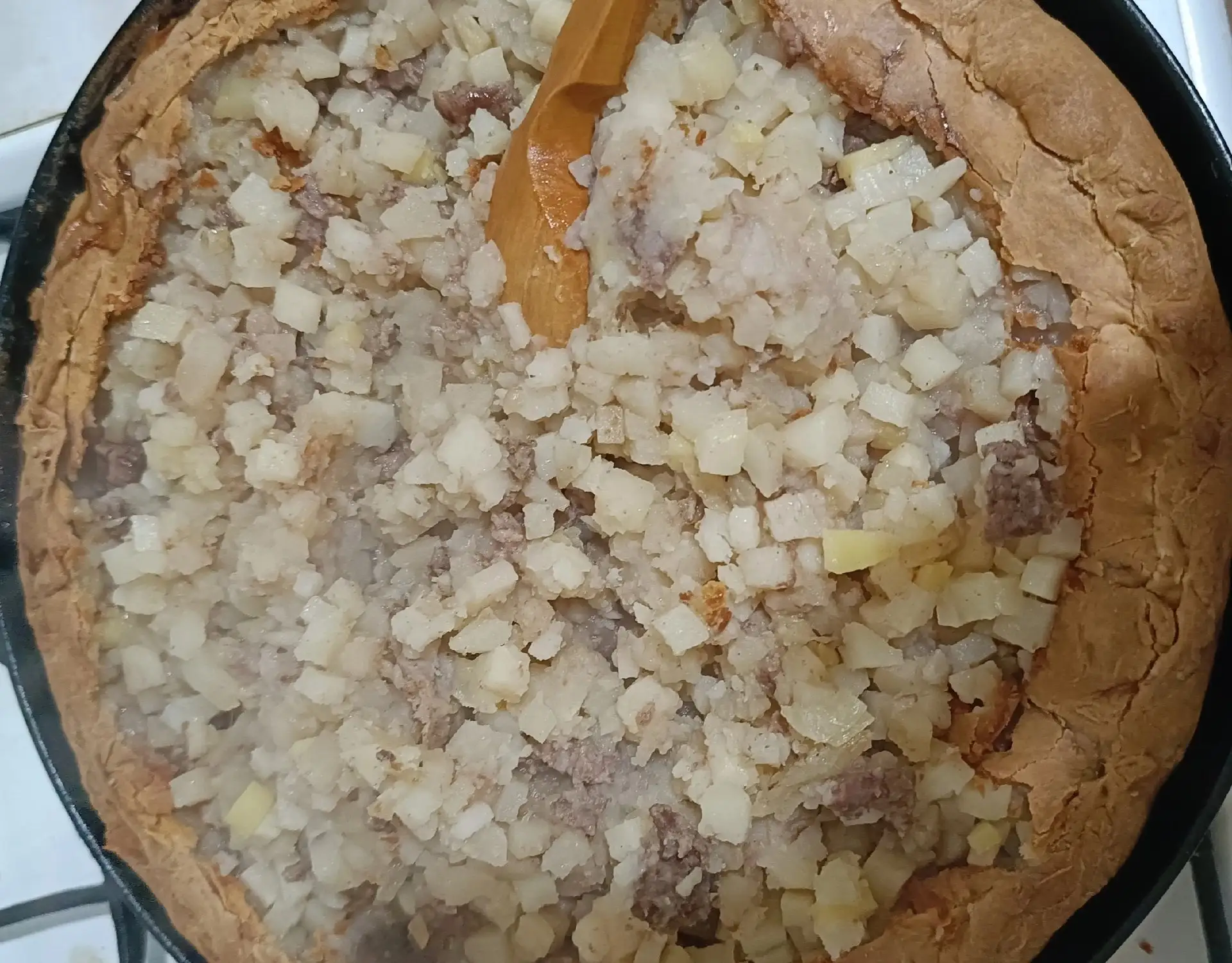 Большой татарский пирог — белиш