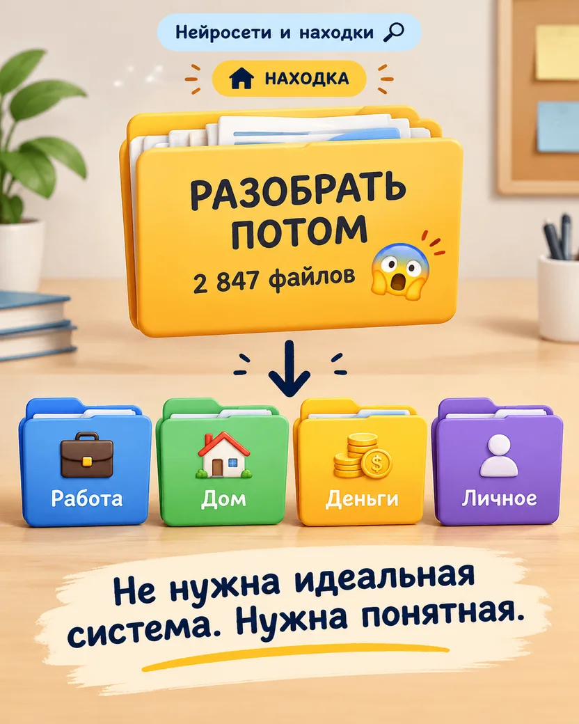 📁 Папка «Разобрать потом» — цифровая ловушка