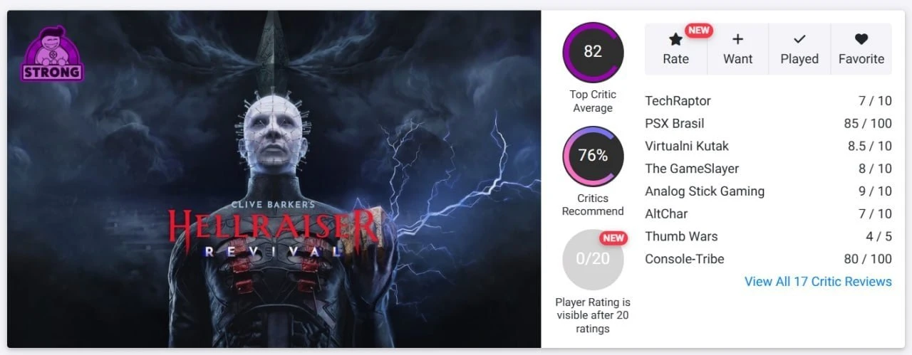 Смотрим релизный трейлер Clive Barker’s Hellraiser: Revival