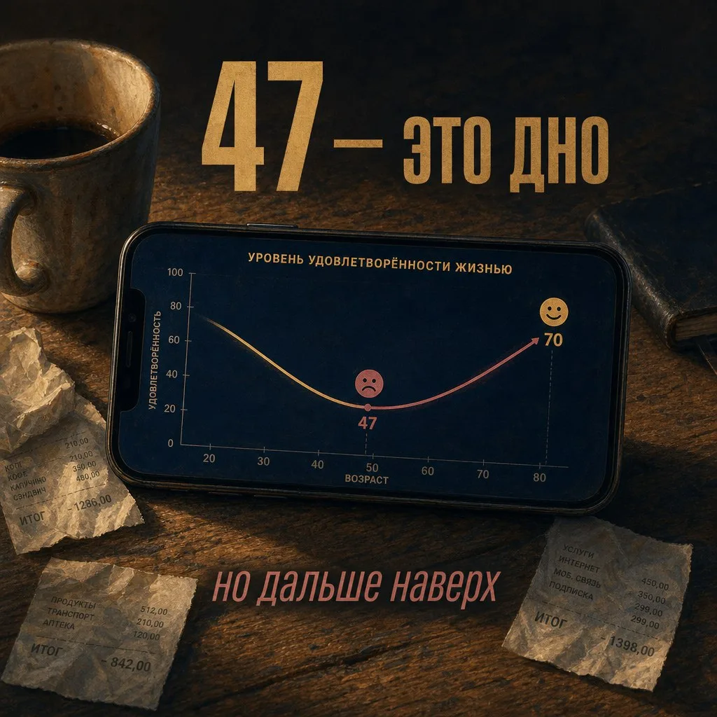 Самый тяжёлый возраст — 47 лет
