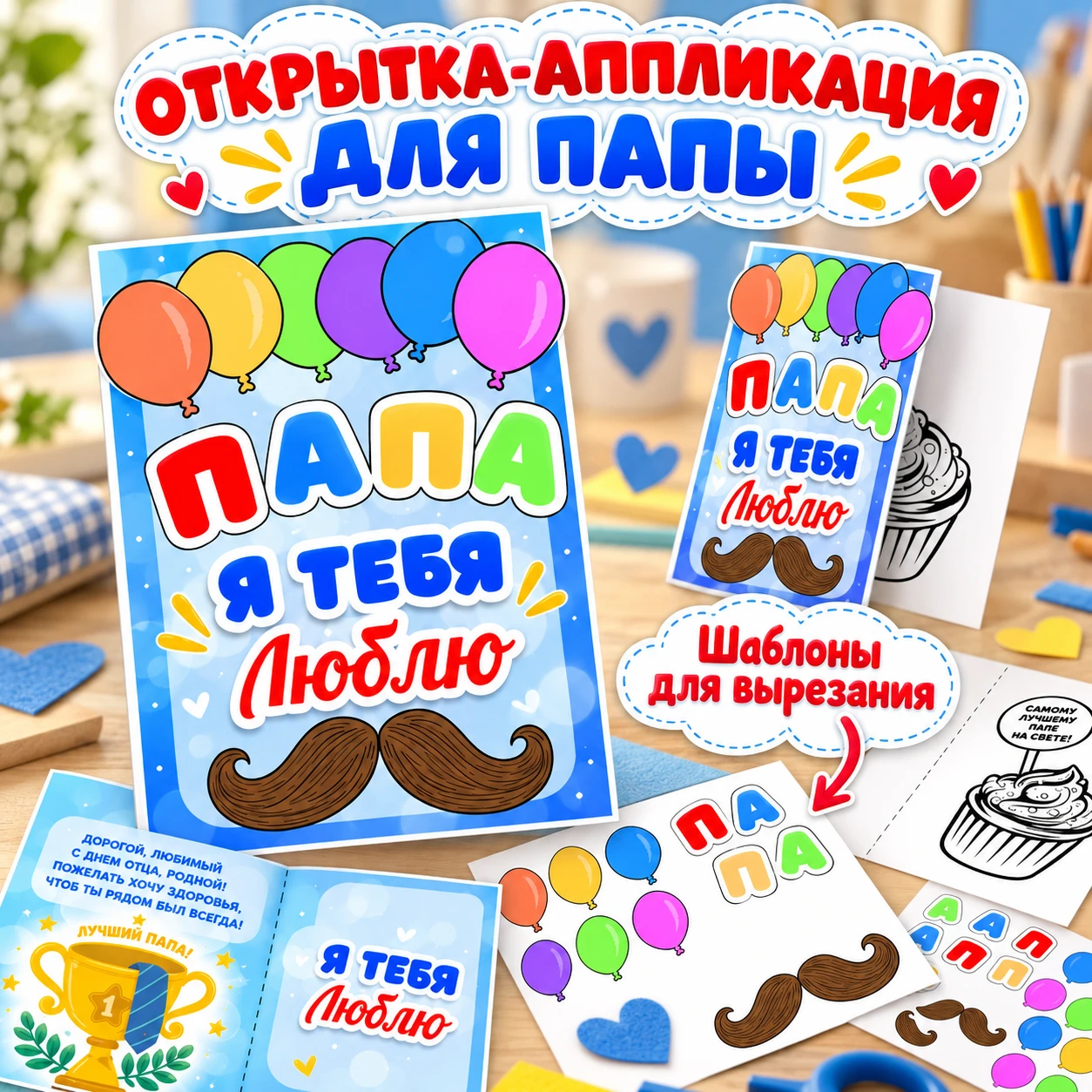💙 БОЛЬШОЙ НАБОР КО ДНЮ ОТЦА