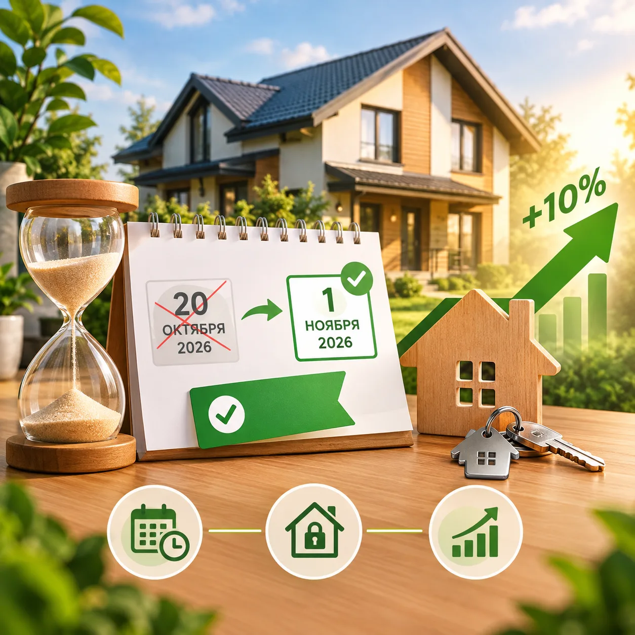 Хорошие новости! Мы продлеваем фиксацию цен 🏡