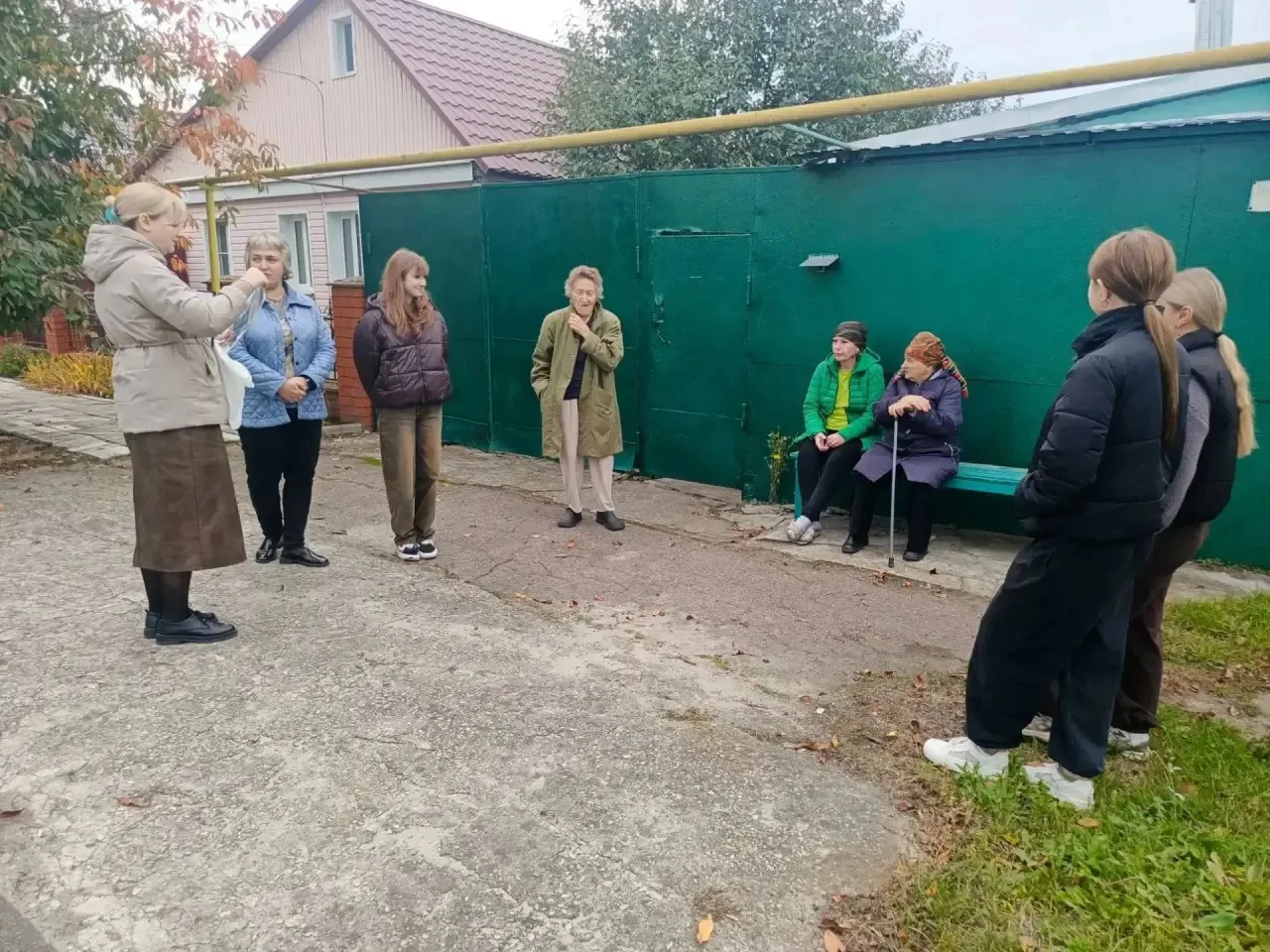 08.10.2026 г.состоялся сход жителей на территории ул. Утренняя.