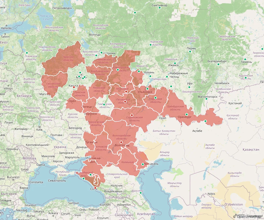 🚨 Карта обстановки 🔄 Обновляется при изменениях.