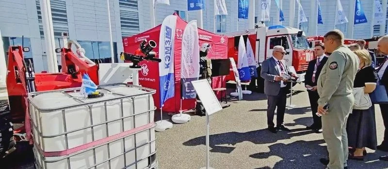 Пожарные разработки представили в «Сириусе»