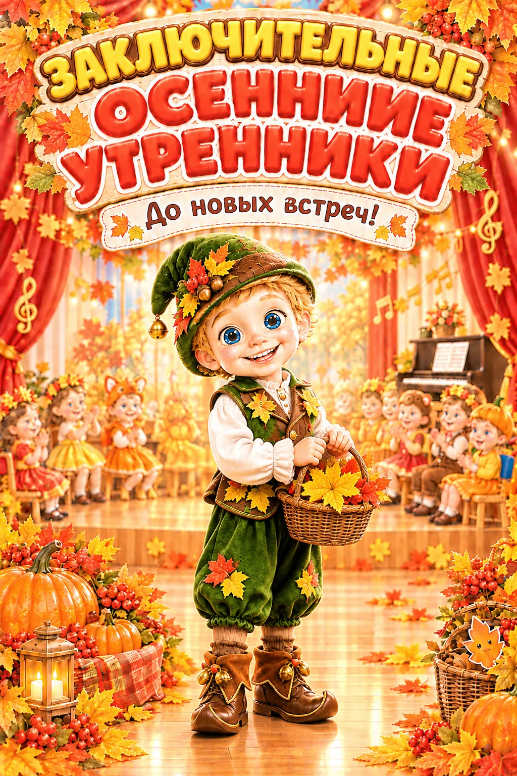 🍁 Осенние праздники в нашем детском саду завершились ярко и весело! Дети пели, танцева...